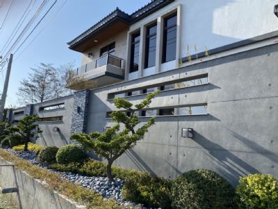 室外後製清水模