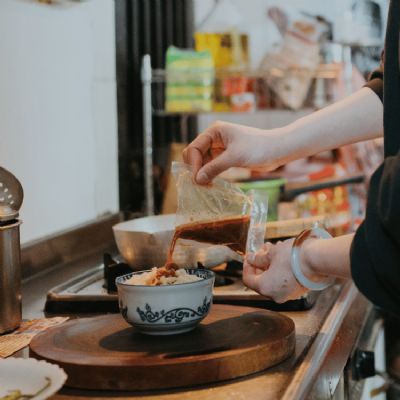干貝辣拌麵